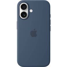 Apple Silicone Case with MagSafe for iPhone 16 Denim