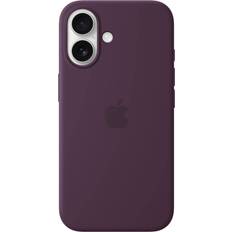 Apple Mobilcovers Apple Silicone Case with MagSafe for iPhone 16 Plum