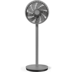 Whisper Essence Pedestal Fan 12" Gray