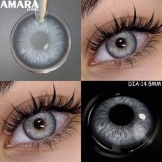 Contact Lenses Shein Amara Gray Colored Eye Lenses High Quality
