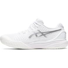 Asics Gel-Resolution 9 Wide - White/Pure Silver
