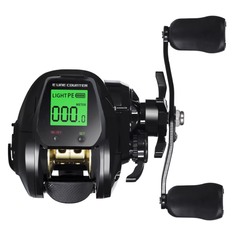 Fishing Equipment Torribaly Electronic Baitcasting Fishing Reel LED Screen