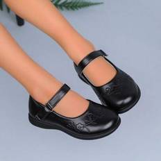 Patent Leather Ballerinas Children's Shoes Shein Fashionable Children Patent Leather Shoes