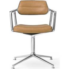 Aluminium Kontorstole Vipp 453 Swivel Chair Gliders Stol Kontorstol