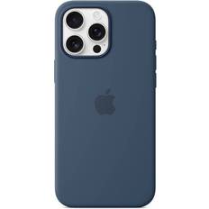 Apple Silicone Case with MagSafe for iPhone 16 Pro Max Denim
