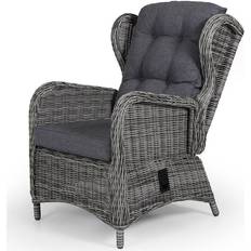 Ryghynde Stole Havemøbler Brafab Rosita Position - Grey Havelænestol