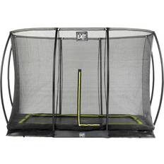 Exit Toys Silhouette Ground Trampoline 214x305cm + Safety Net Black