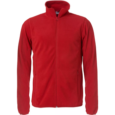Clique Basic Micro Fleece Jacket Men - Red