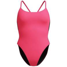 Pink - Sportswear Garment Swimwear Speedo Solid Racerback Swimsuit - Pink