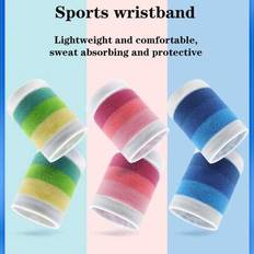 Running Wristbands Shein Badminton Sweat Absorbing Breathable Wristband - Color