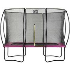 Exit Toys Silhouette Trampoline 244x366cm + Safety Net Pink