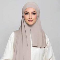Breathable - Women Scarfs Shein Women's Jersey Hijab Sweatcloth Solid Color - Silky Smooth