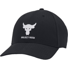 Under Armour Men's Project Rock Trucker Hat - Black/White