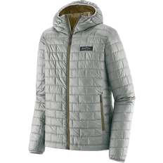 Patagonia Men's Nano Puff Fitz Roy Trout Hoody - Sleet Green