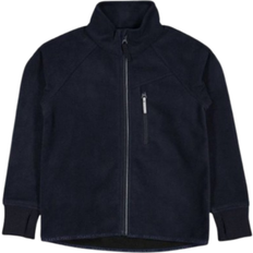 Polarn O. Pyret Kid's Wind Fleece Jacket - Dark Navy