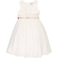 Vita Dopkläder Barnkläder Happy Girls Lina Christening Dress - White