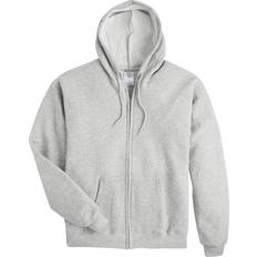 Hanes Men's EcoSmart Fleece Full-Zip Hoodie - Ash