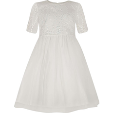 146 Dopkläder Happy Girls Lina Christening Dress - White