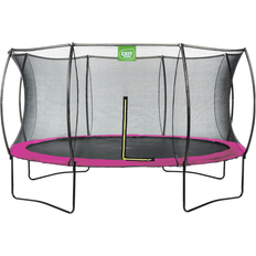 Exit Toys Silhouette Trampoline 427cm + Safety Net Pink