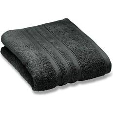 Catherine Lansfield Zero Twist Bath Towel Black (120x70cm)