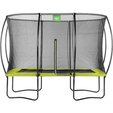 Hyppyrimatot Exit Toys Silhouette Trampoline 214x305cm + Safety Net Green