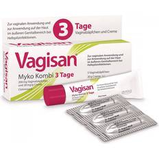 Vagisan Myko Kombi 3 Tage: Vaginalzäpfchen Creme
