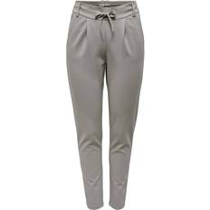 Only Poptrash Regular Fit Trousers - Grey/Light Grey Melange