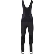 Skinny Tights Bioracer Spitfire Tempest Full Protect Pixel Bibtights Wave Pad - Svart