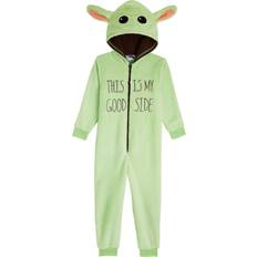 Boys - Green Night Garments Star Wars Baby Yoda The Mandalorian Fleece Pyjama - Green