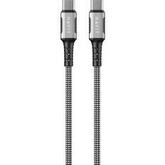CB6297 Svart USB-C Till USB-C Kabel