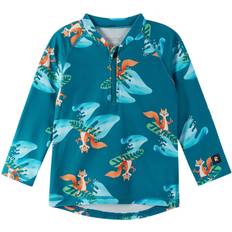 Reima UV-tröjor Barnkläder Reima Tuvalu UV-Top Deep Ocean Unisex - Blå
