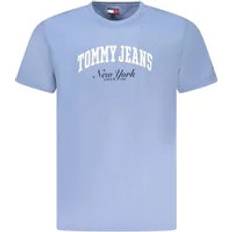 Tommy Hilfiger Bomull Herr T-shirt - Blå