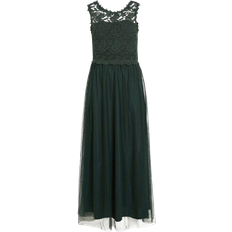 Vila Vilynnea Lace Maxi Dress - Scarab