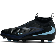 Nike Black Football Shoes Nike Junior Phantom 6 High Academy Football Boot - Black