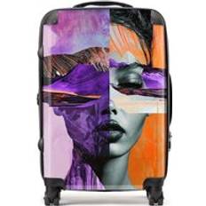 Multicoloured Luggage Calista Vale 00021 Medium Suitcase