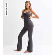 McDermott Stretch Flared Active Leggings - Dark Grey