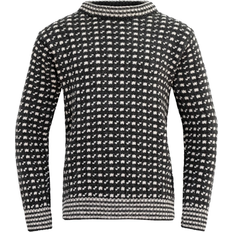 Devold Original Islender Wool Sweater - Anthracite/Offwhite