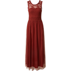 Vila Vilynnea Lace Maxi Dress - Red