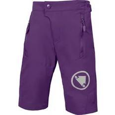 Children Trousers & Shorts Endura MT500JR Kids Burner Shorts - Purple