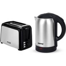Toasters Geepas 2 Slice Bread Toaster 1.8L Kettle Combo Set