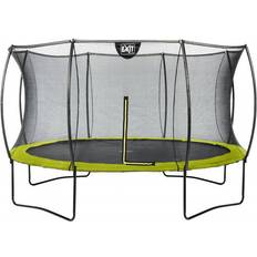 Exit Toys Silhouette Trampoline 427cm + Safety Net Green