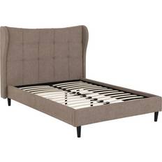 Frame Beds SECONIQUE Double 4ft 6in Verona Brown Frame Bed
