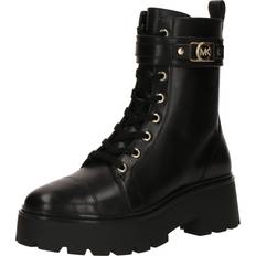 Michael Kors Bottines En Cuir - Noir
