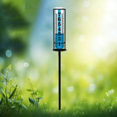 Rain & Wind Gages Arlmont & Co Accurate Rain Gauges Outdoors Adjustable Height