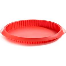 Quiche Silikon Ø28 cm Röd