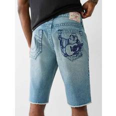 True Religion Shorts True Religion Ricky Raw Hem Jorts - Blue