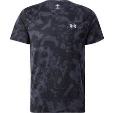 Under Armour Breathable T-shirts Under Armour Launch Printed Men's Short Sleeve - Anthracite/Black
