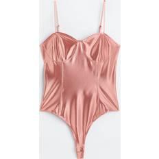 Sequins Shapewear & Under Garments H&M Pink Shimmering Thong Body - Ladies