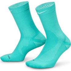 Green - Running Socks Nike Lightweight Running Crew Socks