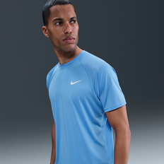Nike Vattensportkläder Nike Kortærmet Essential Hydroguard Svømmetrøje Blå XL